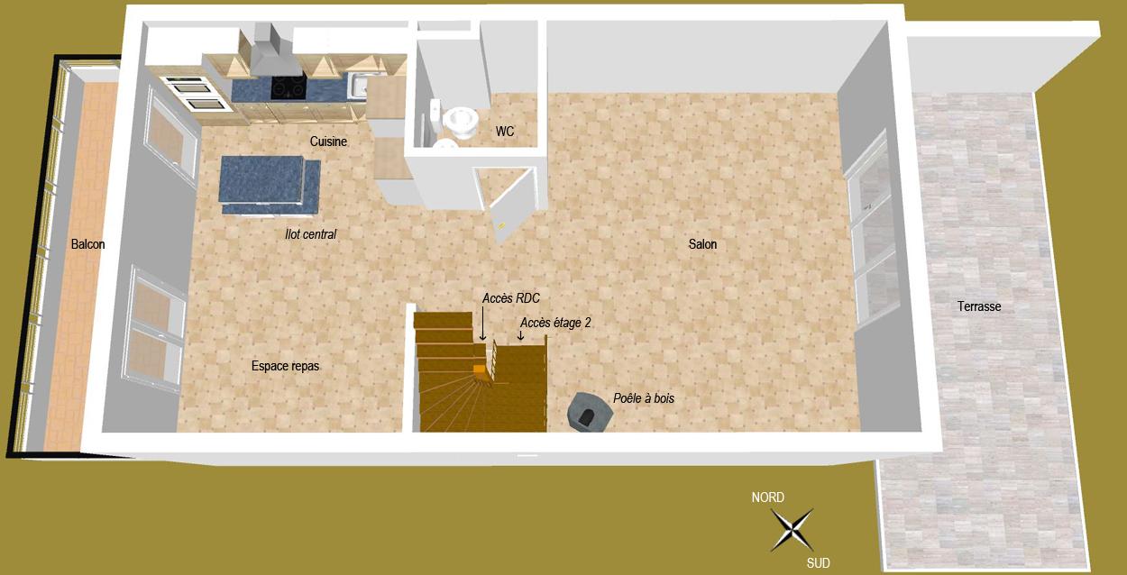 Plan Etage 1